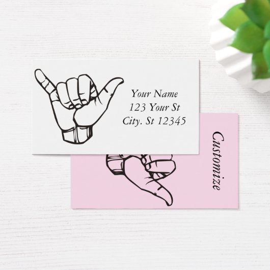 Hawaiian Shaka Brah Wave Thunder_Cove (Schreibtisch)