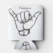 Hawaiian Shaka Brah Wave Thunder_Cove Dosenkühler (Rückseite)