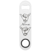 Hawaiian Shaka Brah Wave Thunder_Cove Speed Flaschenöffner (Vorderseite)