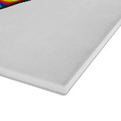 Hawaiian Shaka Psychedelic Thunder_Cove Schneidebrett (Ecke)