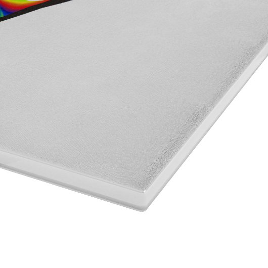 Hawaiian Shaka Psychedelic Thunder_Cove Schneidebrett (Ecke)