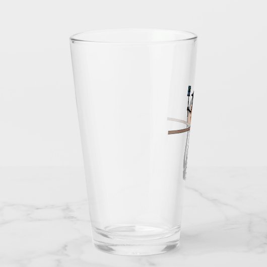 Hawaiian Shama Bird Selfie Glas (Rechts)