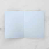 Hawaiian Shama Bird Selfie Karte (Innenseite)