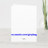 Hawaiian Shirt Cards Karte (Rückseite)