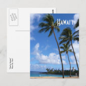 Hawai'ian Skyscrapers Postkarte (Vorne/Hinten)