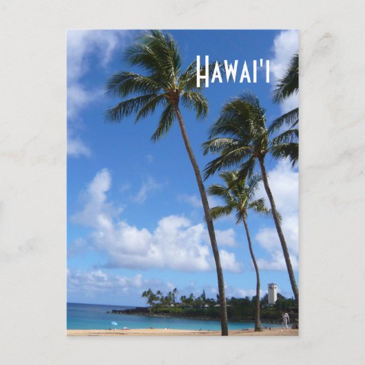 Hawai'ian Skyscrapers Postkarte (Vorderseite)