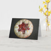 "Hawaiian Strawberry Pie" Geburtskarte Karte (Gelbe Blume)