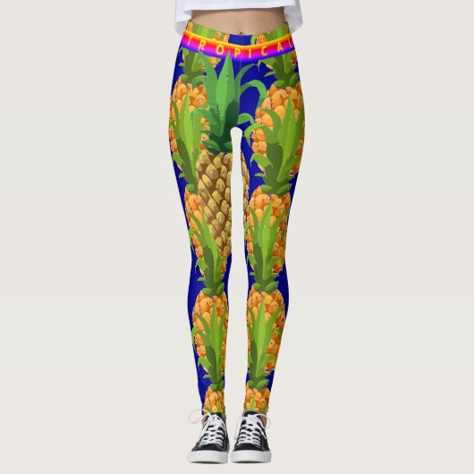 Hawaiian Style Fun Leggings (Vorderseite)
