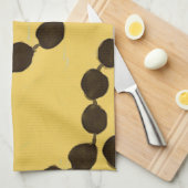 Hawaiian Style Kukui Nut Custom Kittuch Geschirrtuch (Viertel Falte)