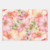 "Hawaiian Summer Florals" Geschenkpapier Set (Vorderseite 2)