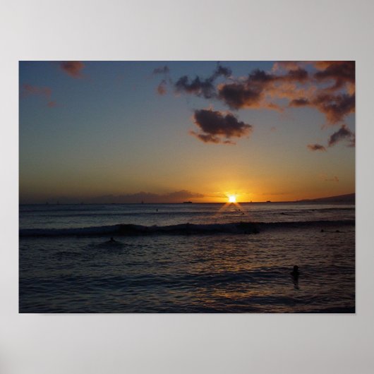 Hawaiian Sunset 4 Poster (Vorne)