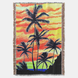 Hawaiian Sunset Coco Palms Decke