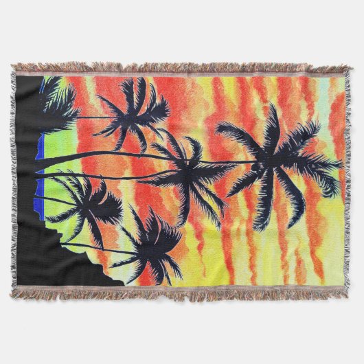 Hawaiian Sunset Coco Palms Decke (Vorderseite)