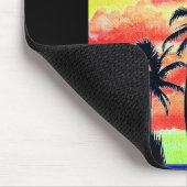 Hawaiian Sunset Coco Palms Mousepad (Ecke)