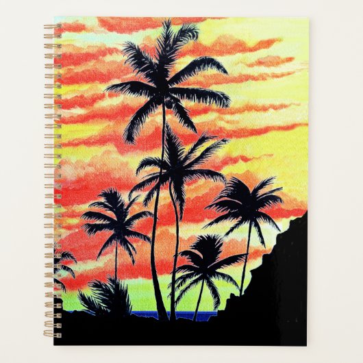 Hawaiian Sunset Coco Palms Planer (Vorderseite)