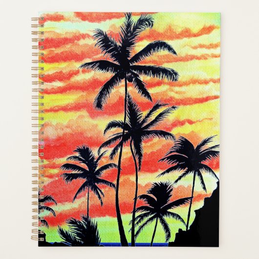 Hawaiian Sunset Coco Palms Planer (Vorderseite)
