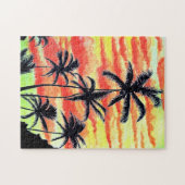Hawaiian Sunset Coco Palms Puzzle (Horizontal)