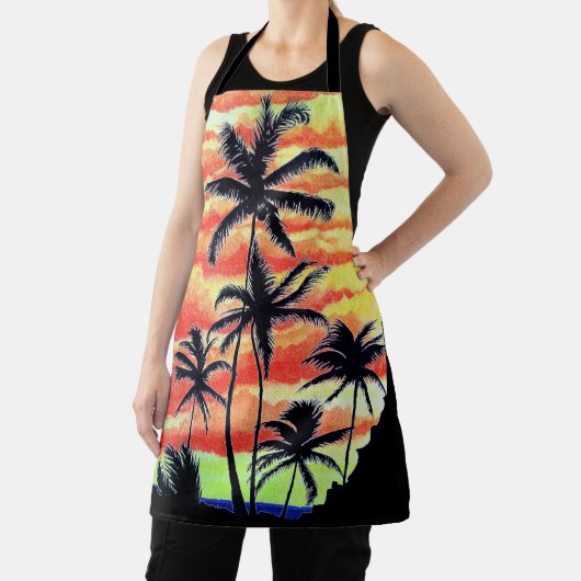 Hawaiian Sunset Coco Palms Schürze (InSitu)