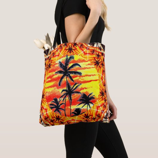 Hawaiian Sunset Coco Palms Tasche (Von Nahem)