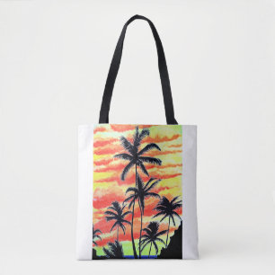 Hawaiian Sunset Coco Palms Tasche