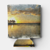 Hawaiian Sunset Dosenkühler (Rückseite)