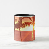 Hawaiian Sunset Foto entwickelt Tasse (Zentrum)