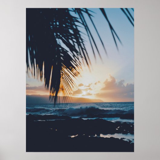 Hawaiian Sunset Fotodrucken Poster (Vorne)