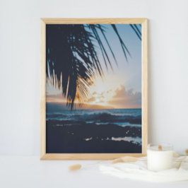Hawaiian Sunset Fotodrucken Poster
