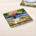 HAWAIIAN SUNSET HULA DANCER