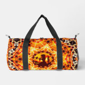 Hawaiian Sunset Hula Palms Duffle Bag (Vorderseite)