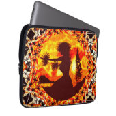 Hawaiian Sunset Hula Palms Laptopschutzhülle (Vorne Rechts)