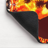 Hawaiian Sunset Hula Palms Mousepad (Ecke)