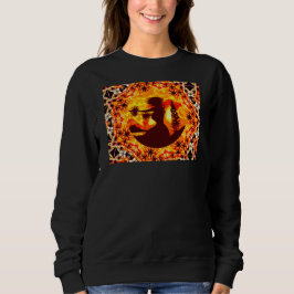Hawaiian Sunset Hula Palms Sweatshirt