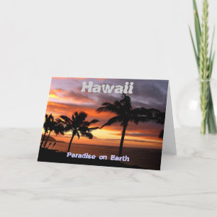 Hawaiian Sunset Karte