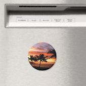 Hawaiian Sunset Magnet (In Situ (Geschirrspüler))
