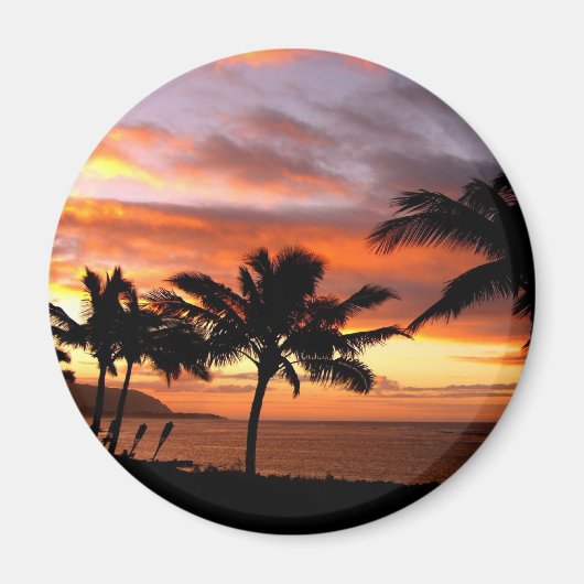 Hawaiian Sunset Magnet (Vorne)