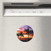 Hawaiian Sunset Magnet (In Situ (Geschirrspüler))