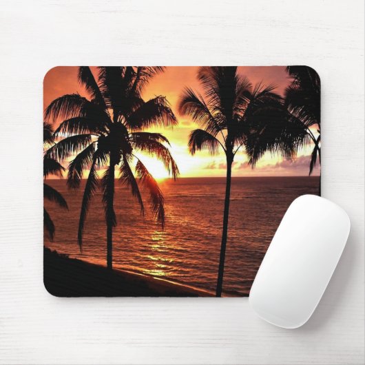 Hawaiian Sunset Mousepad (Mit Mouse)
