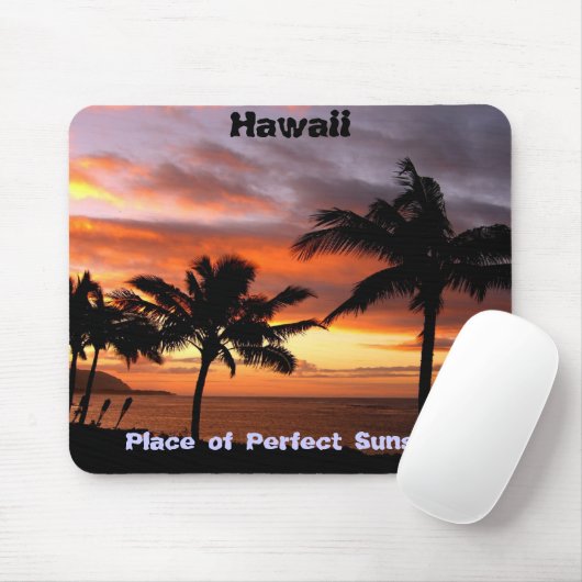 Hawaiian Sunset Mousepad (Mit Mouse)