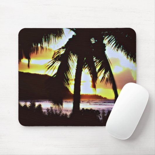 Hawaiian Sunset Mousepad (Mit Mouse)