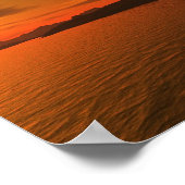 Hawaiian Sunset Poster (Ecke)