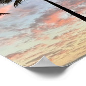 Hawaiian Sunset Poster (Ecke)