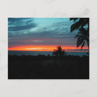 Hawaiian Sunset Postkarte
