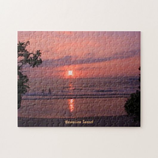 Hawaiian Sunset Puzzle (Horizontal)