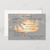 Hawaiian Sunset UAWG Wedding Einladung (Vorne/Hinten)
