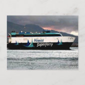 Hawaiian Super Ferry Postcard Postkarte (Vorderseite)