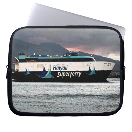 Hawaiian Superferry Electronics Bag Laptopschutzhülle (Vorderseite)