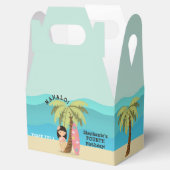 Hawaiian Surfer Girl Geschenkschachtel (Geöffnet)