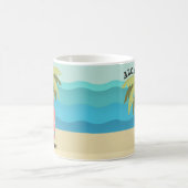 Hawaiian Surfer Girl Kaffeetasse (Mittel)