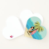 Hawaiian Surfer Girl Notizbuch (Innenseite)